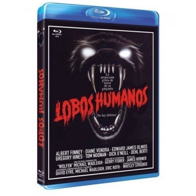 Lobos humanos - Blu-ray (caratula reversible)