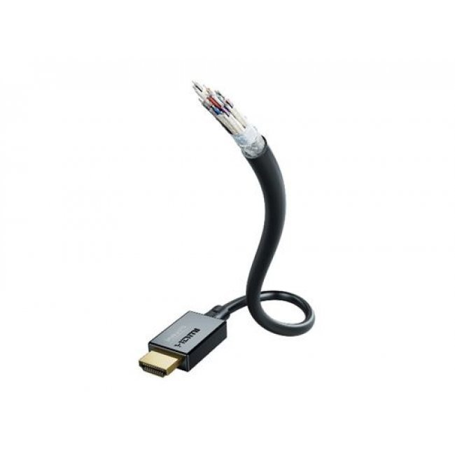 Cable Inakustik HDMI Ultra High Speed con Ethernet 1 m