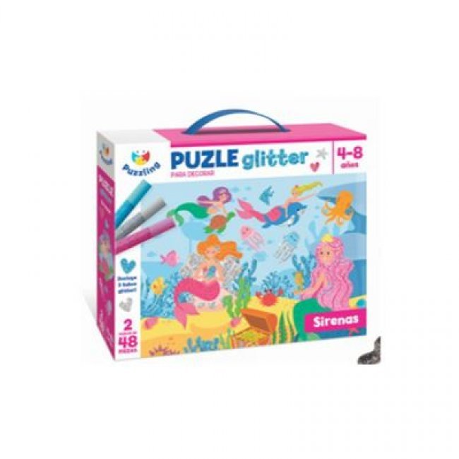 Puzzle Imagiland Sirenas Glitter