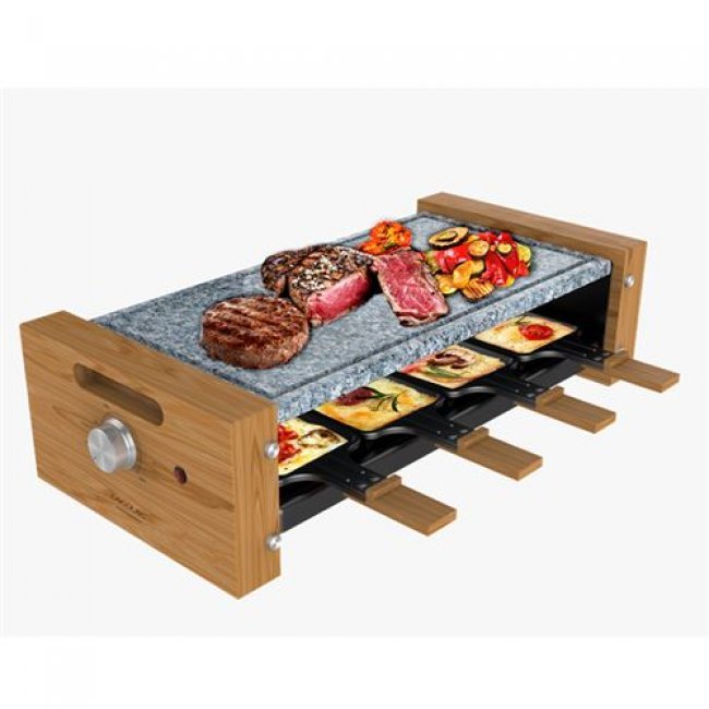 Raclette Cecotec Cheese&Grill 8400 Wood AllStone