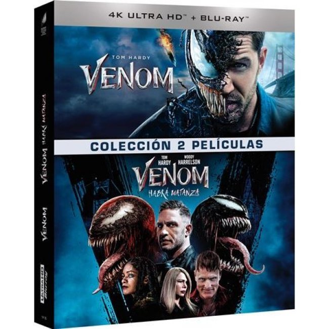 Venom Pack 1+2 -  UHD + Blu-ray