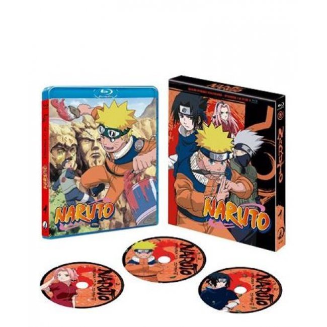 Naruto Box 1 Ep 1 a 25 - Blu-ray + Caja