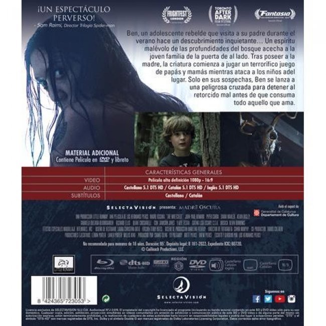 Madre Oscura Ed Coleccionista - DVD + Blu-ray + Libro