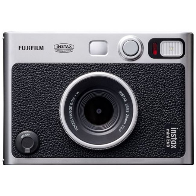 Cámara instantánea Fujifilm Instax Mini Evo Negro