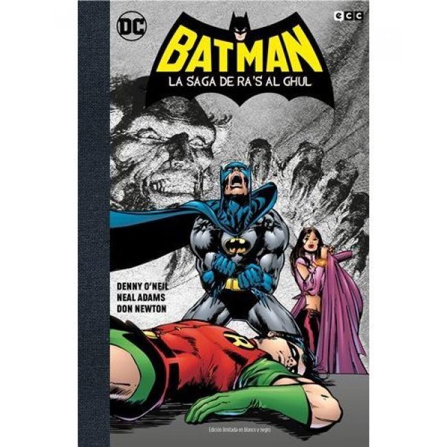 Batman: La saga de Ra's al Ghul - Edición Deluxe limitada en blanco y negro