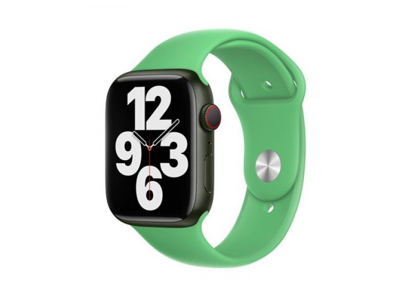 perdón masilla Trastorno Correa deportiva Apple Verde brillante para Apple Watch 45mm