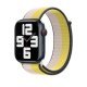 Correa Loop deportiva Blanco avena/ralladura de limón para Apple Watch 45mm