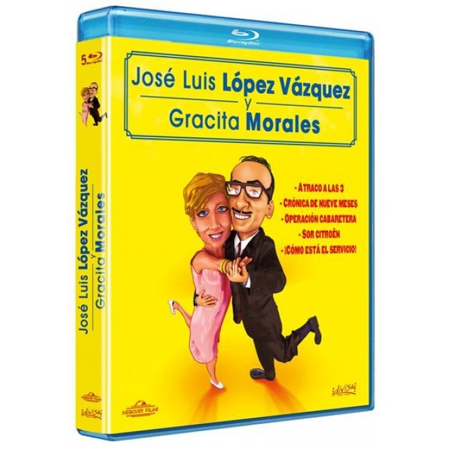Pack José Luis López Vázquez/Gracita Morales  - Blu-ray