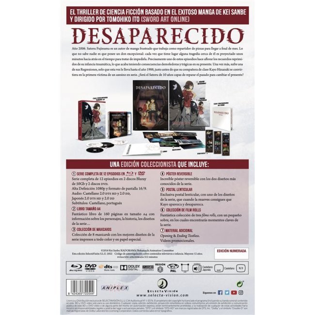 Desaparecido - Coleccionista A4 - Blu-ray