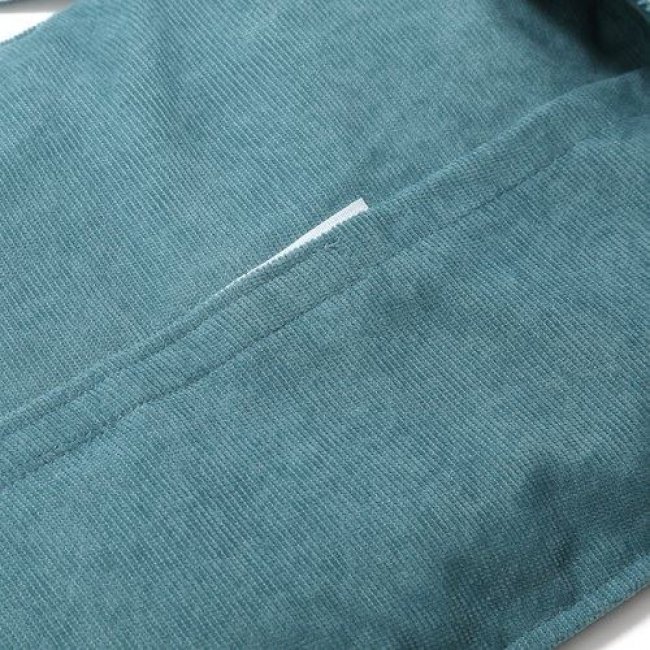 Cinturón lumbar de algodón orgánico Azul 