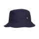 Sombrero de pesador de algodón anti-UV Azul marino - Talla 57