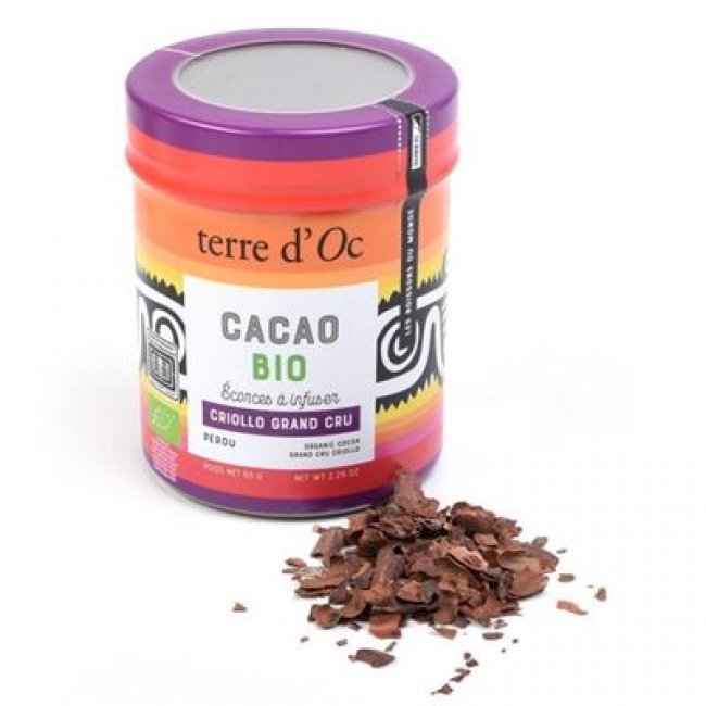 Corteza de cacao orgánico para infusiones