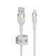 Cable Belkin Boost Charge Pro Flex USB-A Lightning Blanco 2 m
