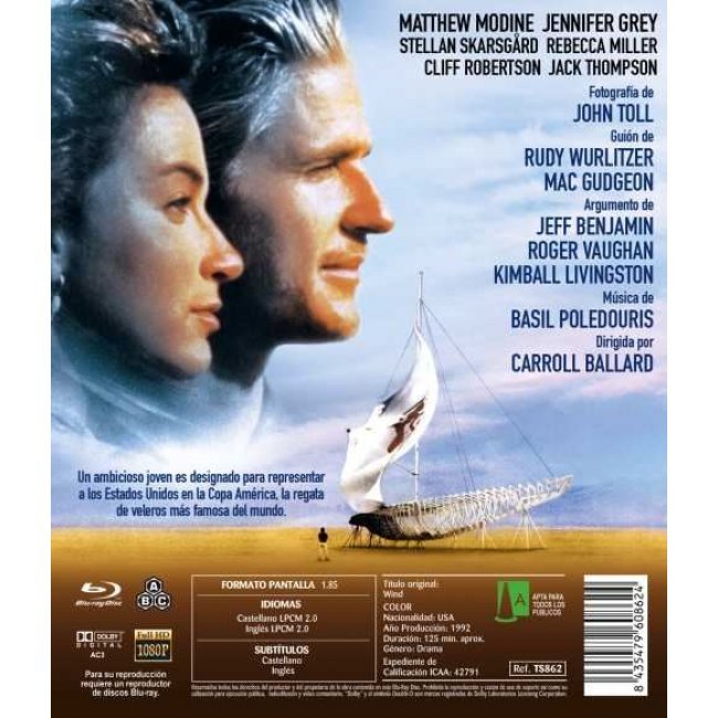 La fuerza del viento (1992) - Blu-ray