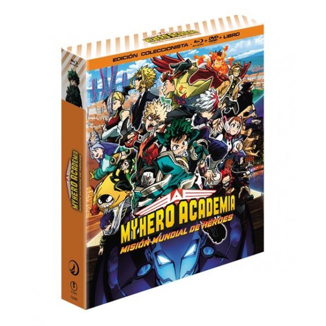 My Hero Academia: Misión Mundial De Héroes Ed Coleccionista  - Blu-ray