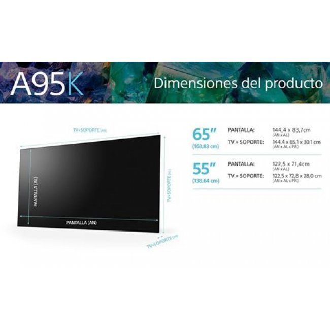 TV OLED 55'' Sony Bravia XR-55A95K 4K UHD HDR Smart Tv