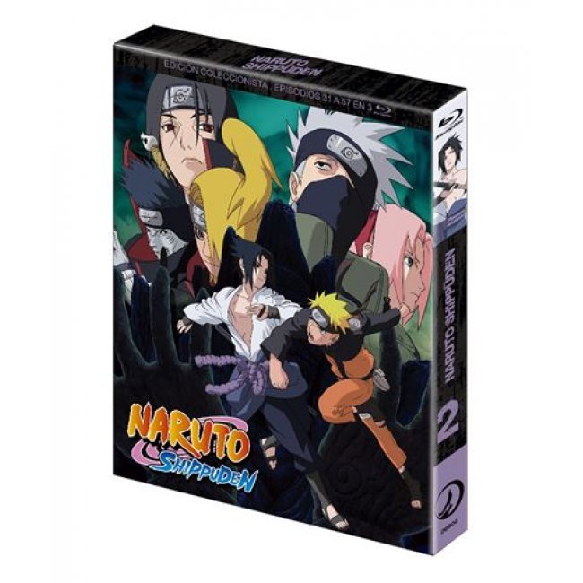 Naruto Shippuden Box 2 Ep 31-57 - Blu-ray