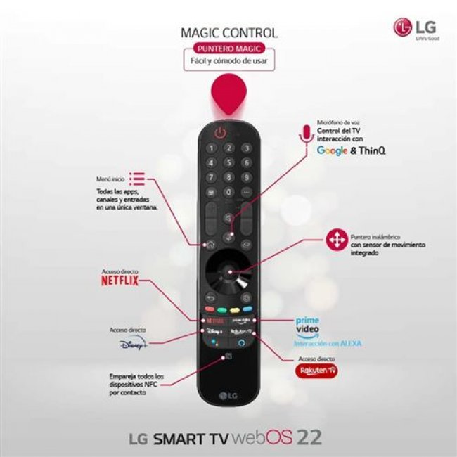 TV OLED 48'' LG OLED48C26LB 4K UHD HDR Smart Tv