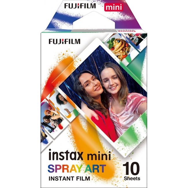 Película fotográfica Fujifilm Instax Mini Spray Art Film