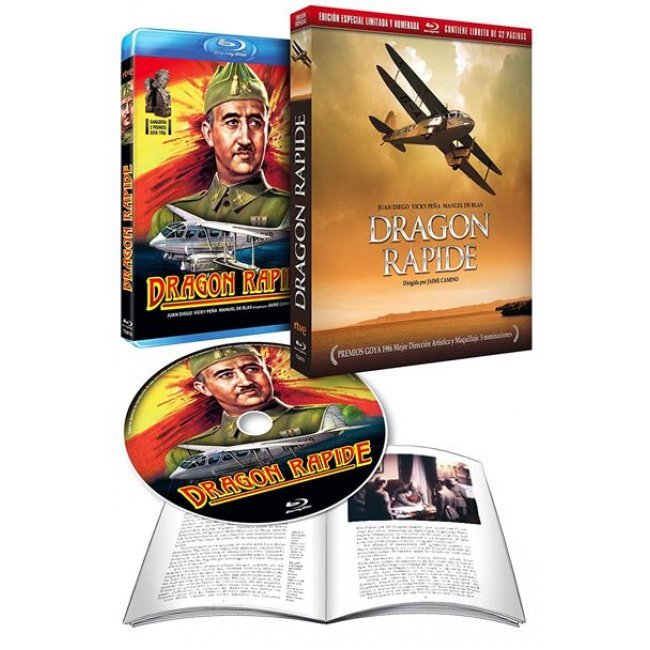 Dragón Rapide Edicion Especial con Funda y Libreto - Blu-ray