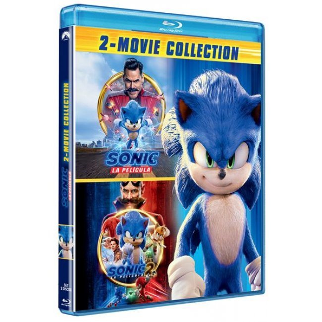 Pack Sonic + Sonic 2: La Película - Blu-ray
