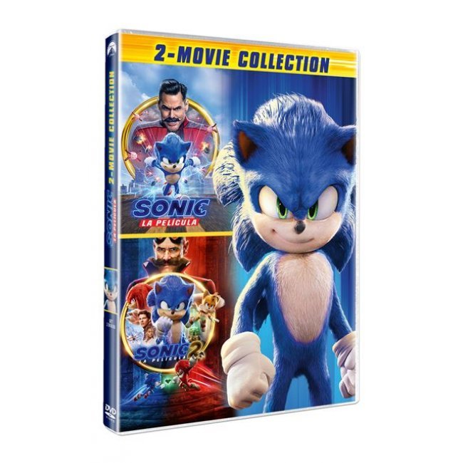 Pack Sonic + Sonic 2: La Película - DVD