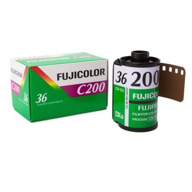 Película fotográfica Fujifilm Fujicolor C200 135/36