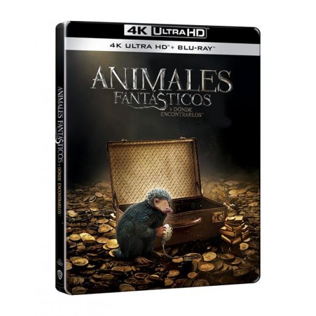 Animales fantásticos 1: Y donde encontrarlos - Steelbook UHD + Blu-ray