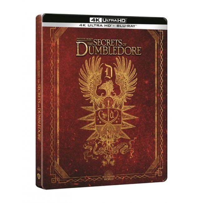 Animales fantásticos 3: Los secretos de Dumbledore Ed Escudo - Steelbook UHD + Blu-ray