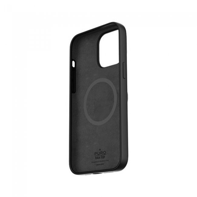 Funda Puro Icon MagSafe Negro para iPhone 14 Pro Max