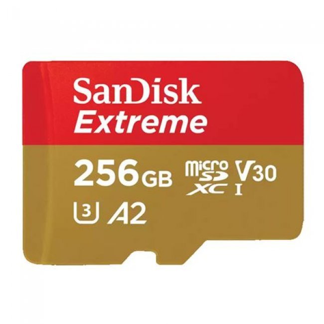Tarjeta de memoria microSD SanDisk Extreme 256GB 