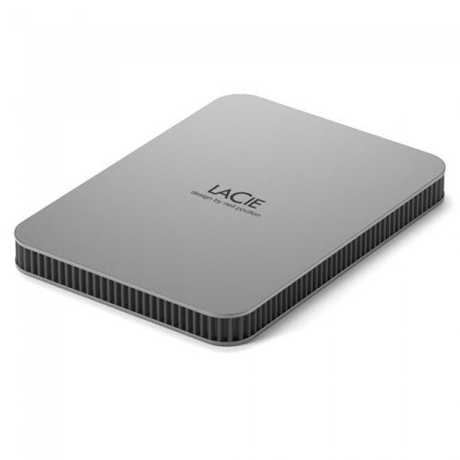Disco duro externo Lacie Mobile Drive V2 USB-C 3.2 1TB Plata