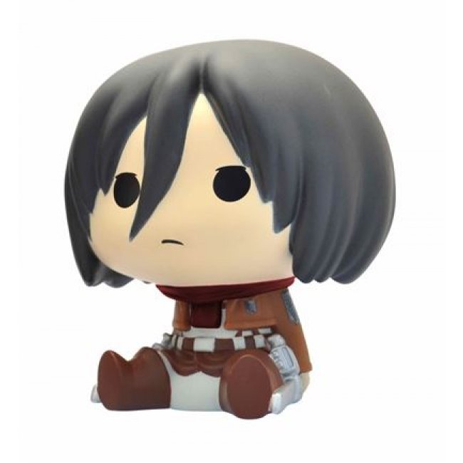 Hucha Ataque a los Titanes Mikasa 16cm