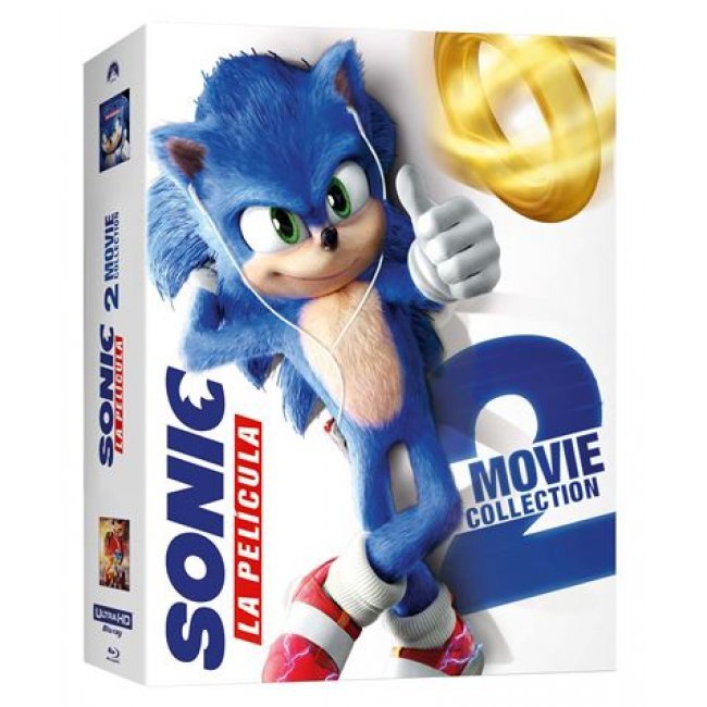 Pack Sonic Steelbook - UHD + Blu-ray
