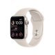 Apple Watch SE 2 44mm GPS Caja de aluminio Blanco estrella y correa deportiva Blanco estrella