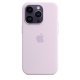 Funda de silicona Apple con MagSafe Lila para iPhone 14 Pro