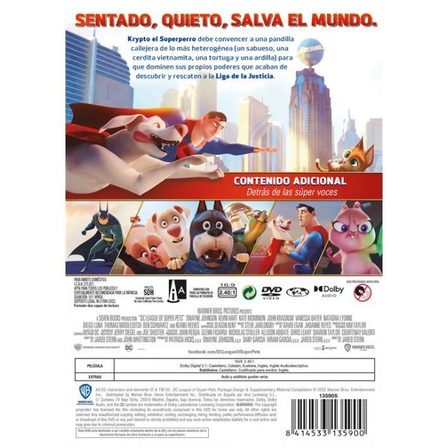 DC Liga de supermascotas - DVD