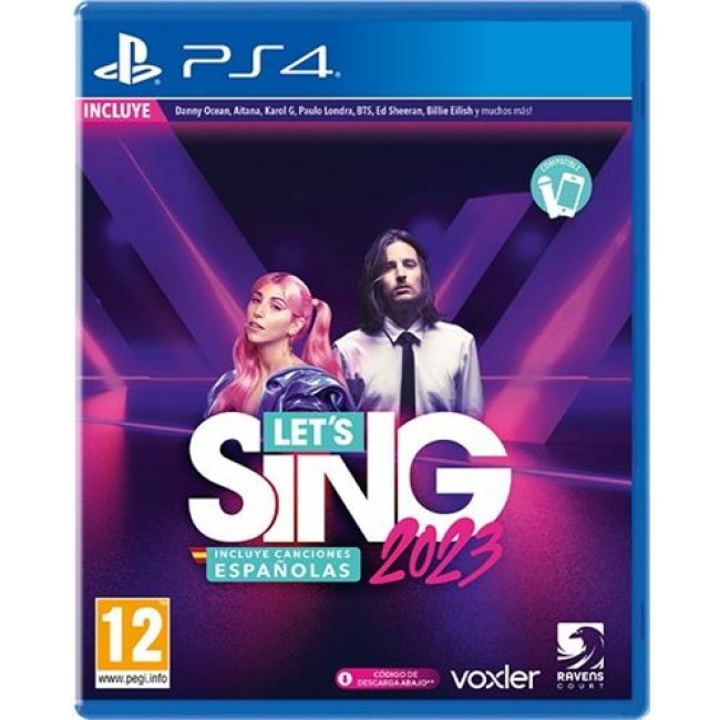 Let´ s Sing 2023 Incluye Canciones Españolas PS4