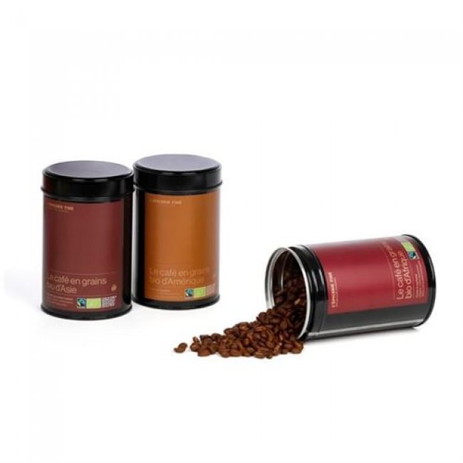 Caja de 3 cafés orgánicos en grano