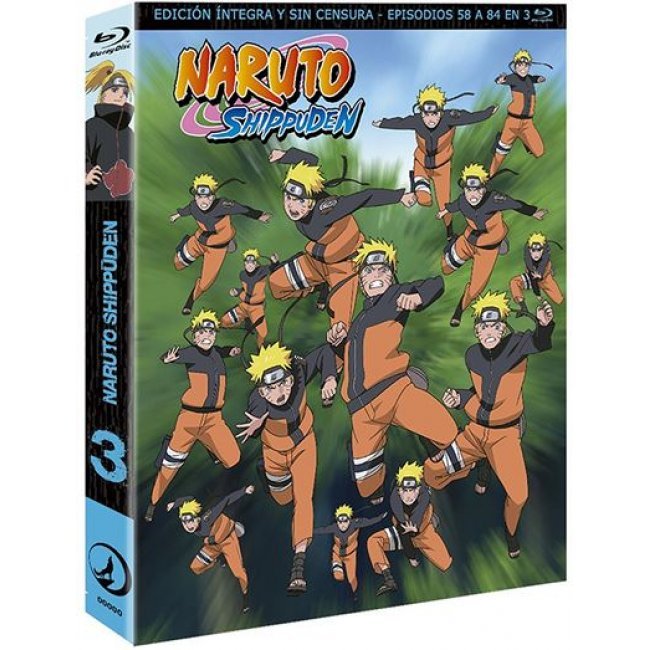 Naruto Shippuden BOX 3 - Blu-Ray