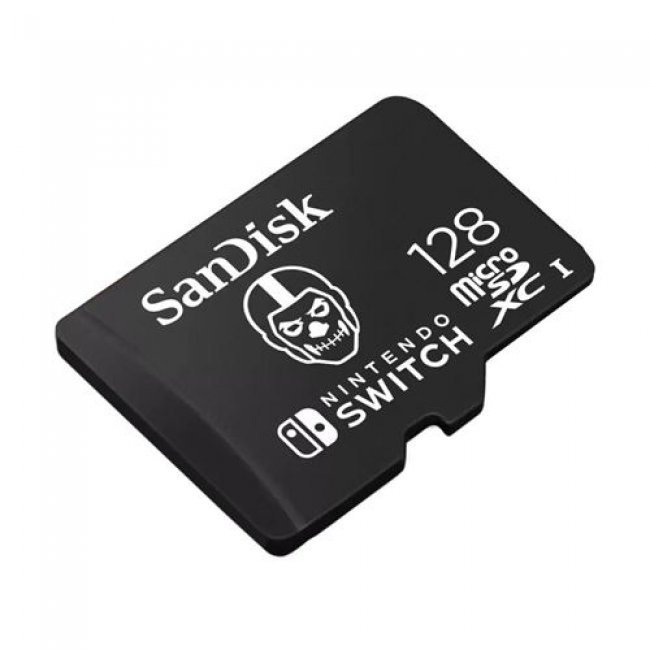 Tarjeta de memoria Micro SD Sandisk Nintendo Switch Fortnite 128GB