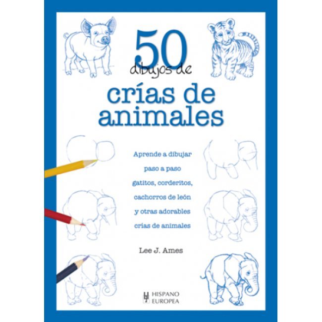50 dibujos de crías de animales