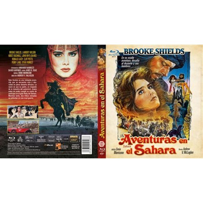 Aventuras en el Sahara - Blu-ray