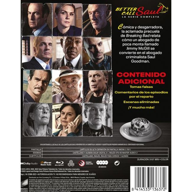 Better Call Saul Serie Completa - Blu-ray