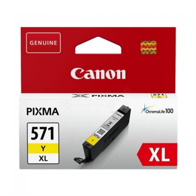 Cartucho de tinta Canon CLI-571XL Amarillo