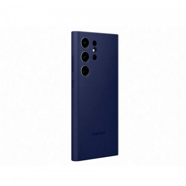 Funda de silicona Samsung Navy para Galaxy S23 Ultra