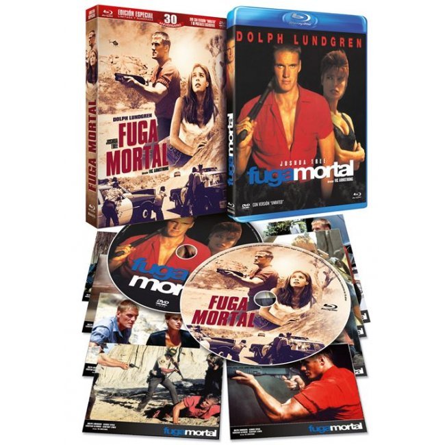 Fuga Mortal - DVD + Blu-ray + Postales