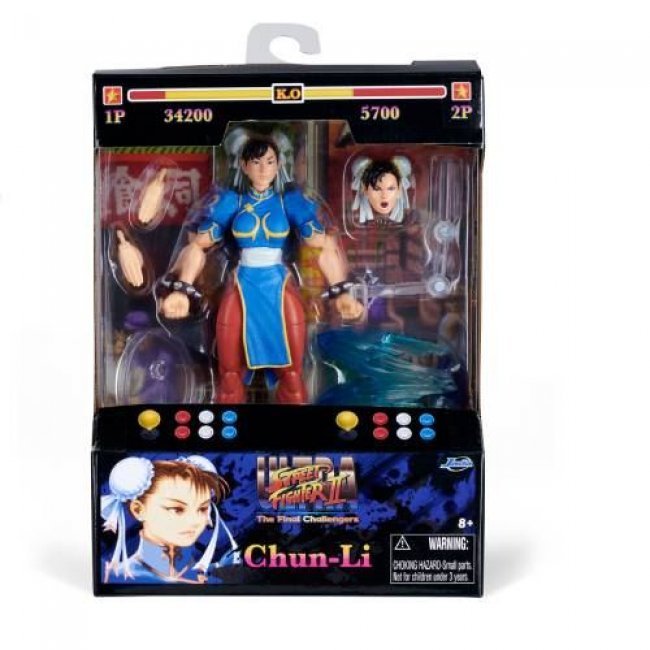 Figura Jada Toys Street Fighter II Chun-Li 15cm