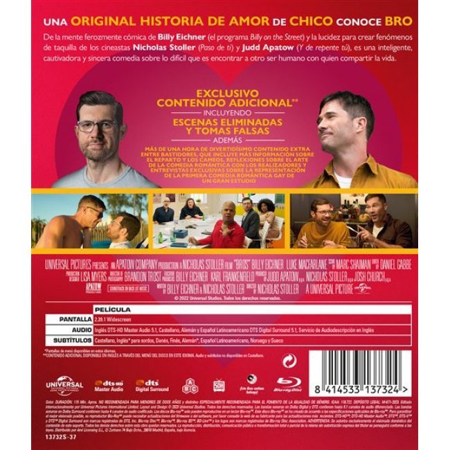 Bros: Más Que Amigos - Blu-Ray