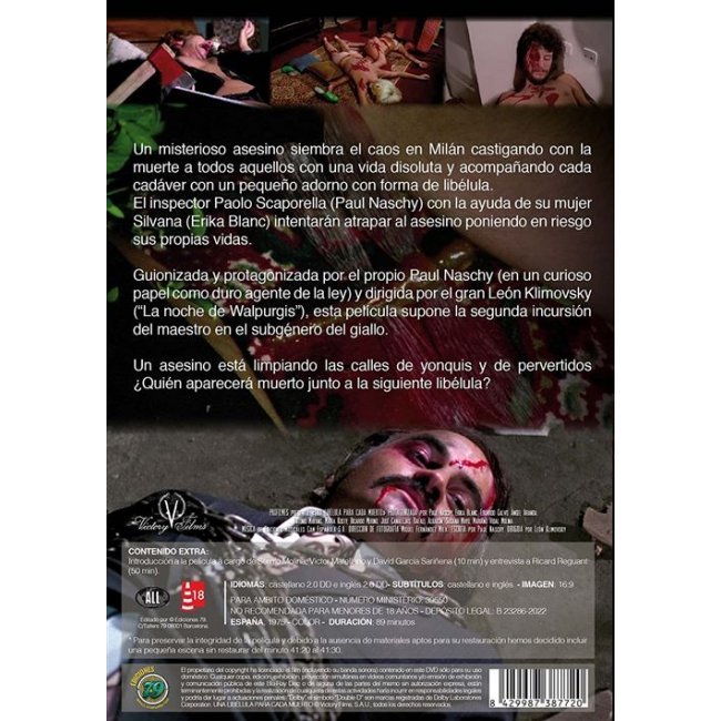Una libélula para cada muerto - DVD